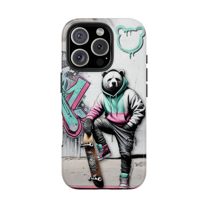 Chill Skate Baddy Bears Tough Phone Case