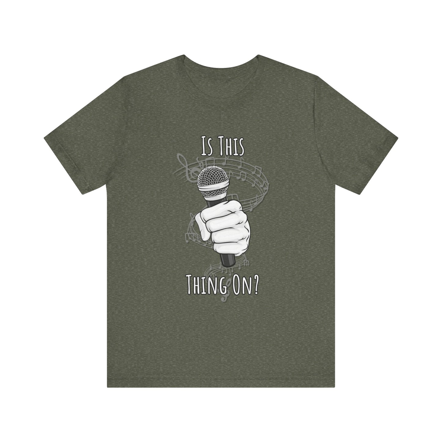 Is This Thing On? Karaoke T-Shirt 🎤