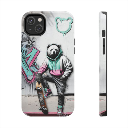 Chill Skate Baddy Bears Tough Phone Case