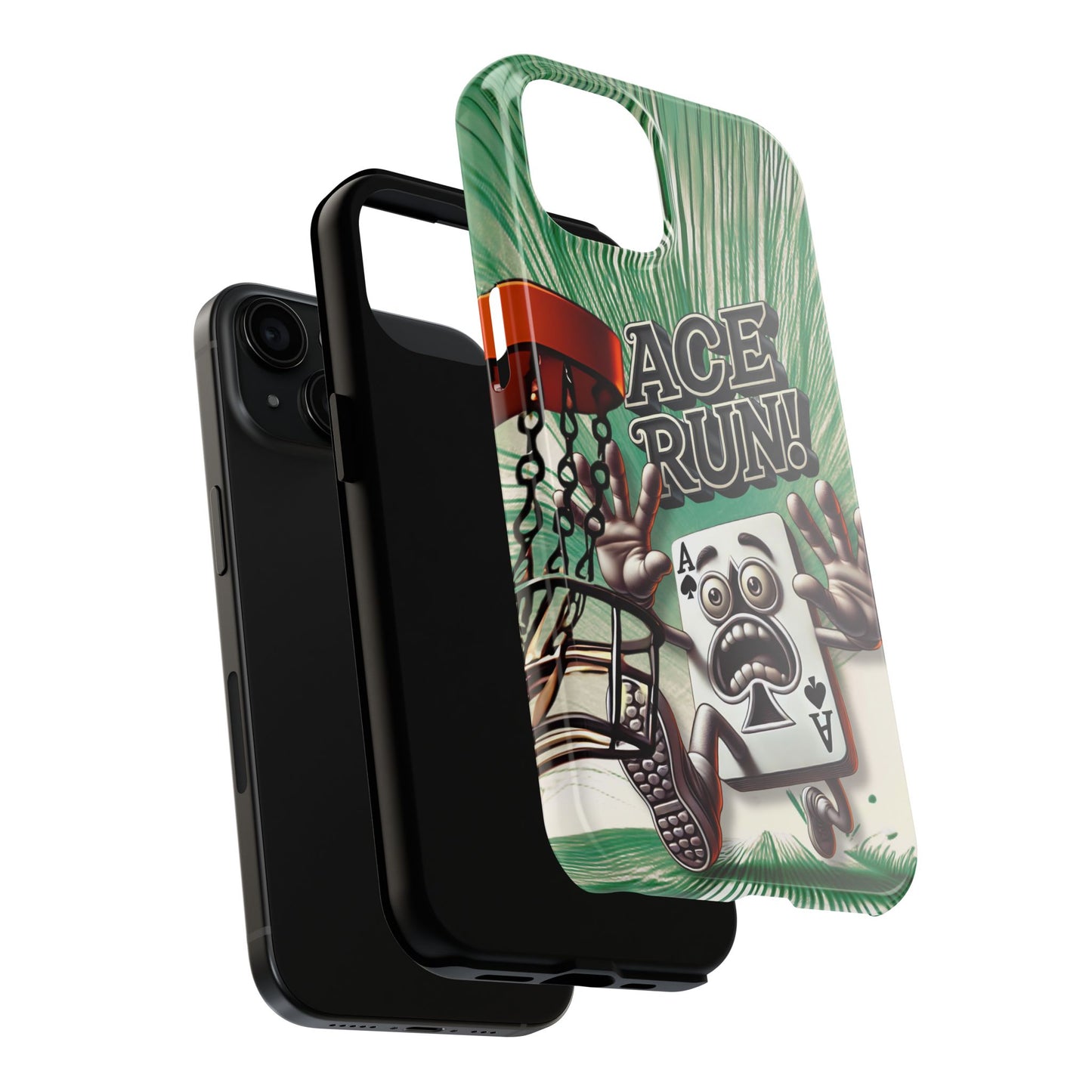 Ace Run! Disc Golf Tough Phone Case