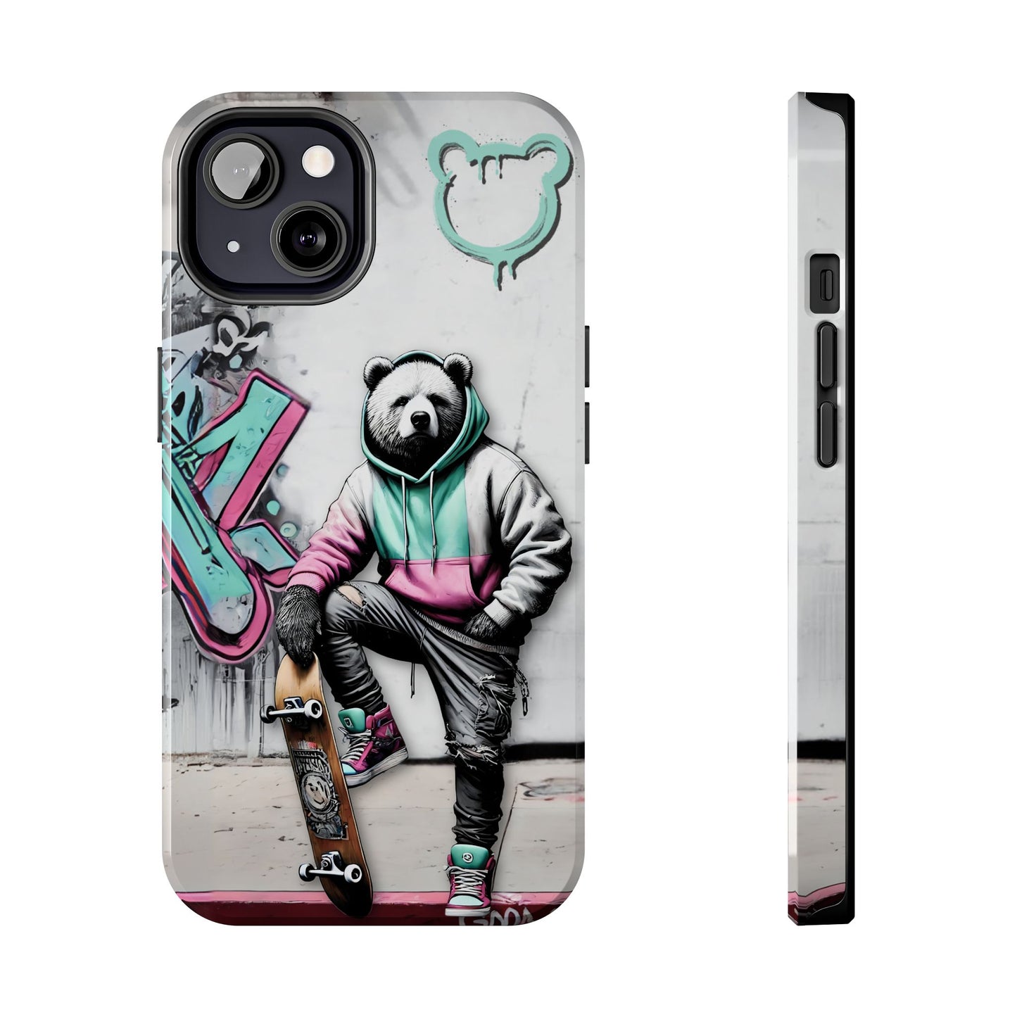 Chill Skate Baddy Bears Tough Phone Case