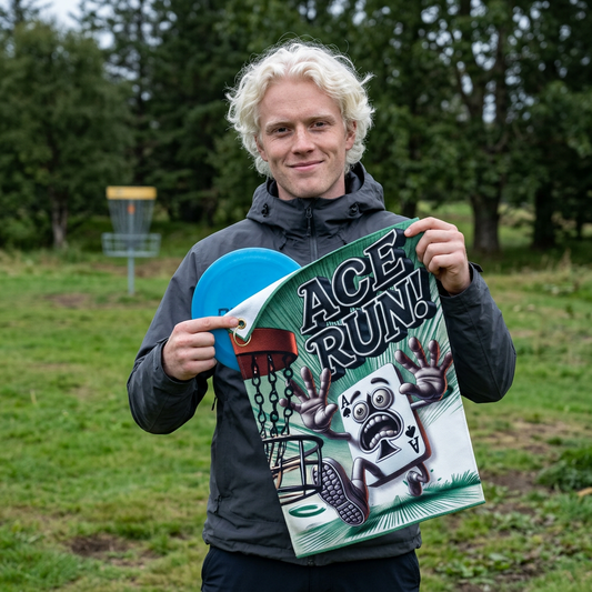 ACE RUN Disc Golf Towel