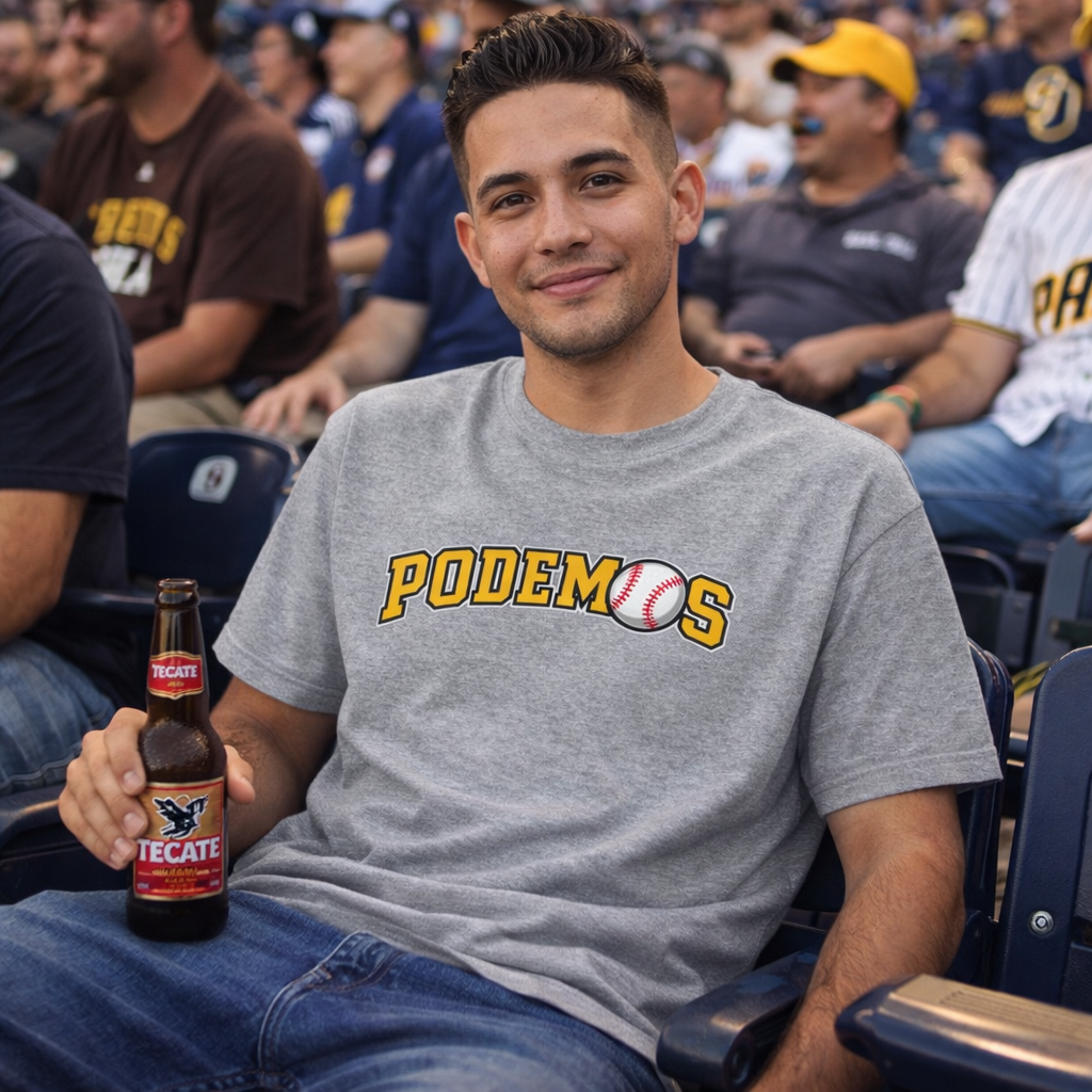Podemos San Diego Baseball T-shirt