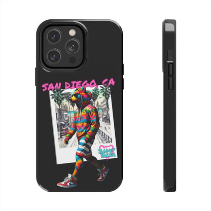 San Diego Beach Baddy Bear Tough Phone Case