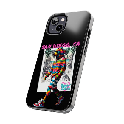 San Diego Beach Baddy Bear Tough Phone Case