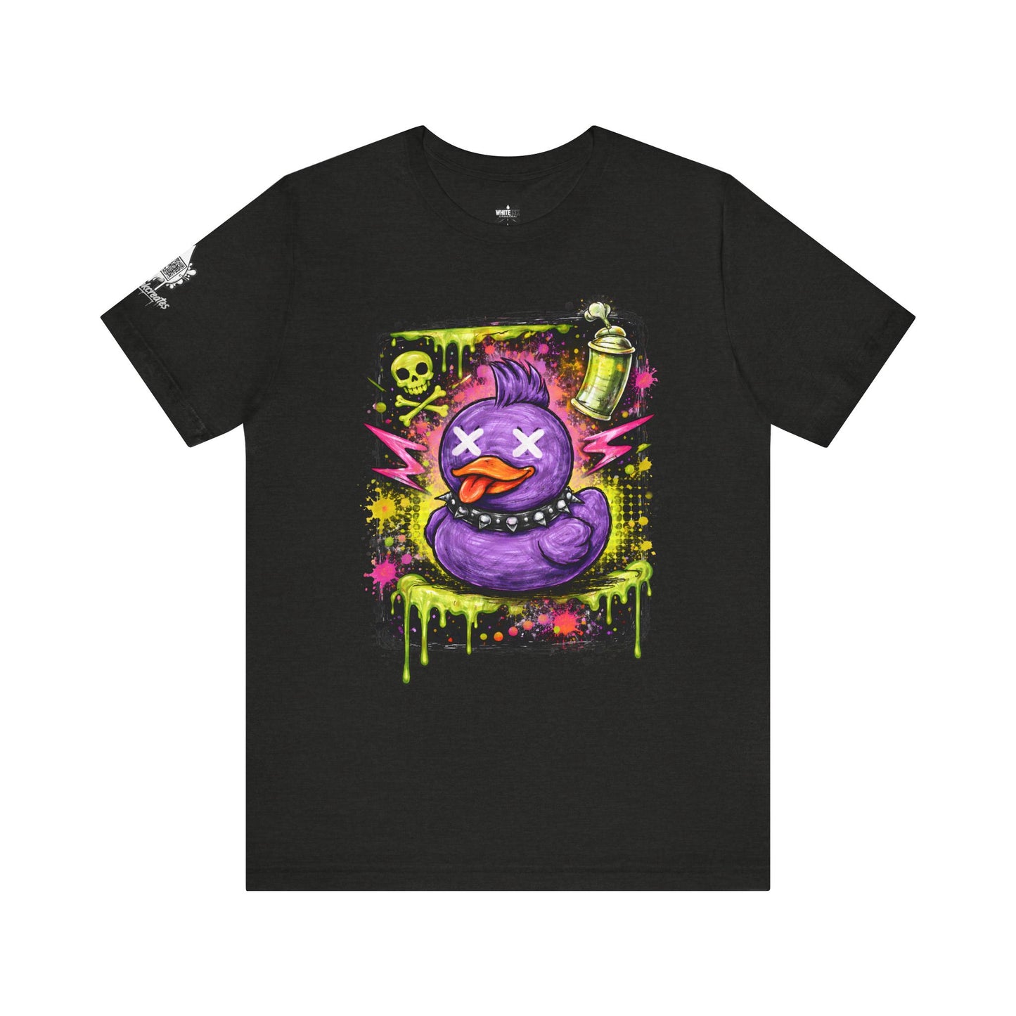 Pond Scum Duck WhiteInk Creates T-shirt