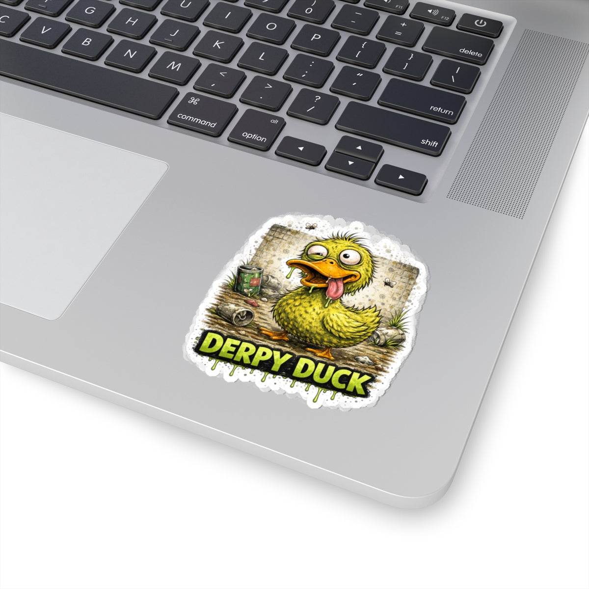 Derpy Duck Sticker