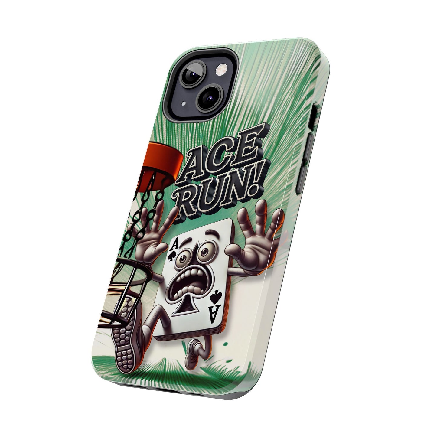 Ace Run! Disc Golf Tough Phone Case