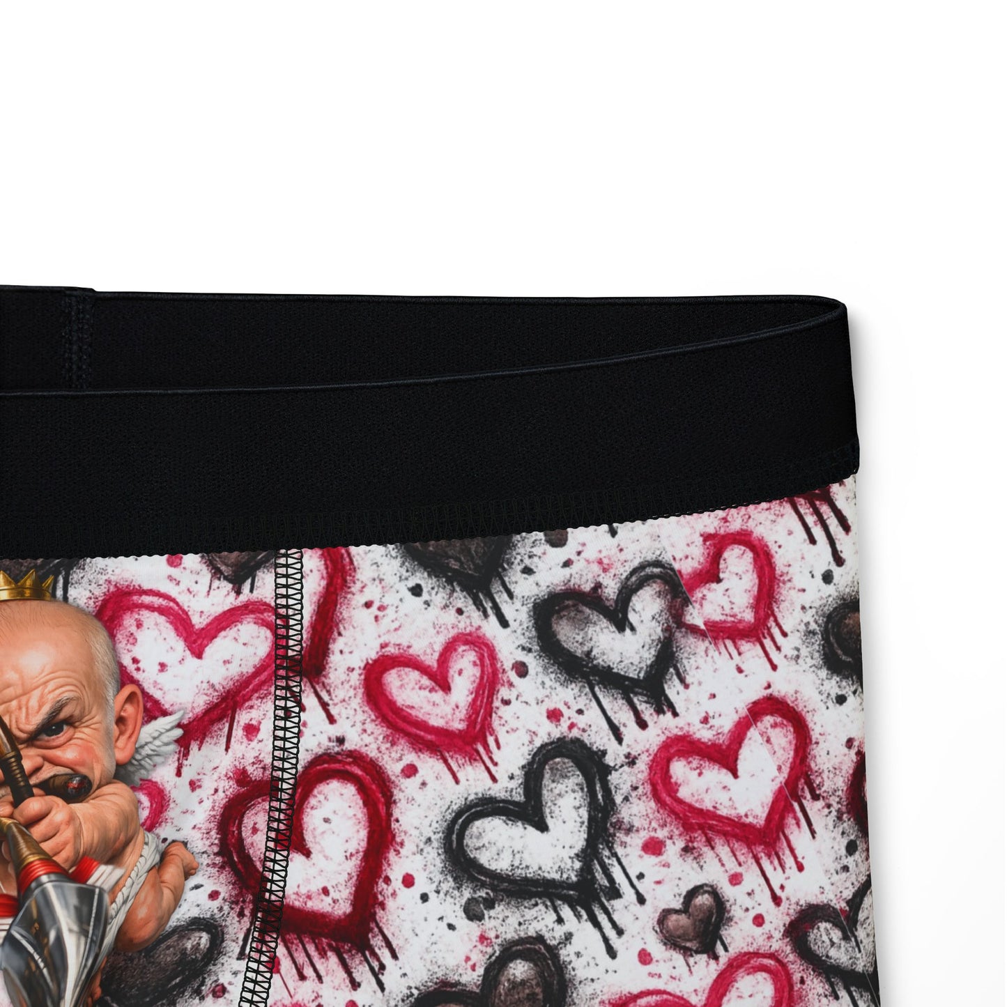 Cupid's Arrow Men's Boxers — Valentine's Day Cupid Arrow Boxer Briefs
