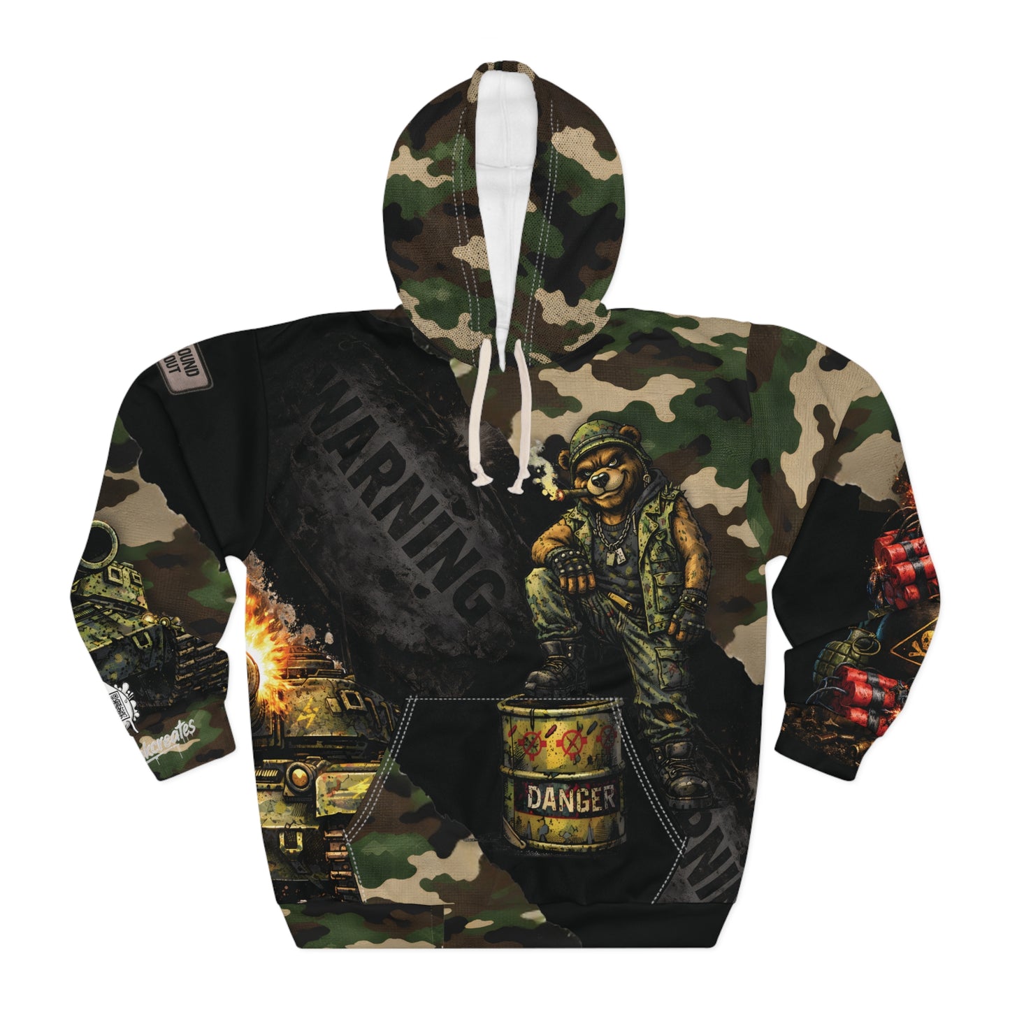 Baddy Bear: Stand Back - Explosive Hoodie