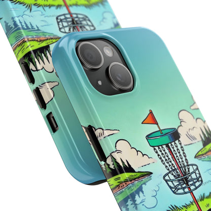 Run The Island - Disc Golf Tough Phone Case