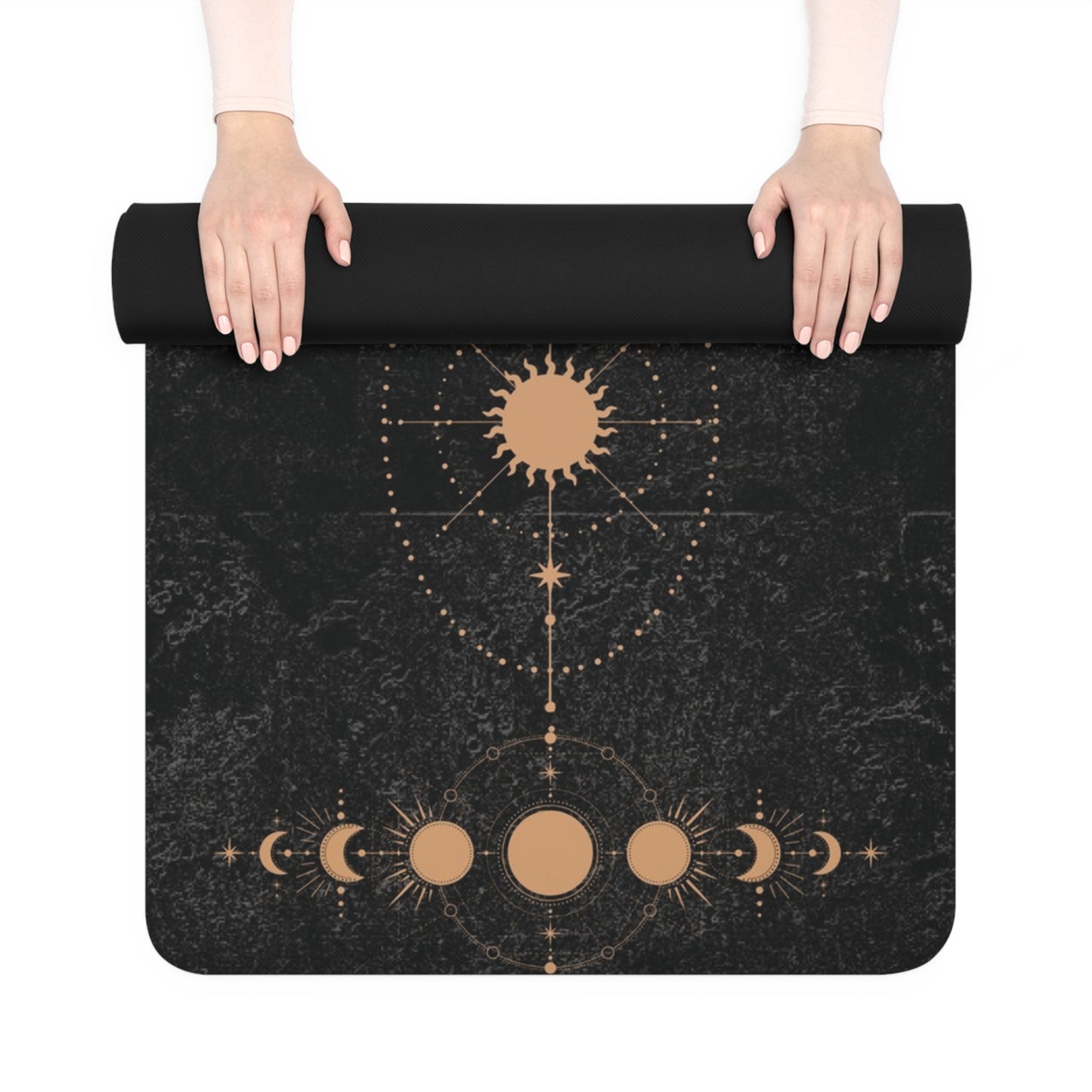Solar Center Yoga Mat – Celestial Zen Collection