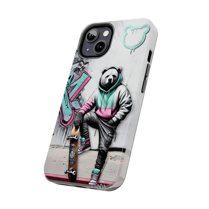 Chill Skate Baddy Bears Tough Phone Case