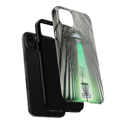 Beam Me Up Disc Golf Tough Phone Case