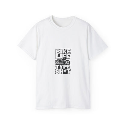 Bike Life Unisex Ultra Cotton Tee - Cool Cycling Shirt, Gift for Cyclists, Biking Enthusiast Apparel, Casual Wear, Bike Lover Tee