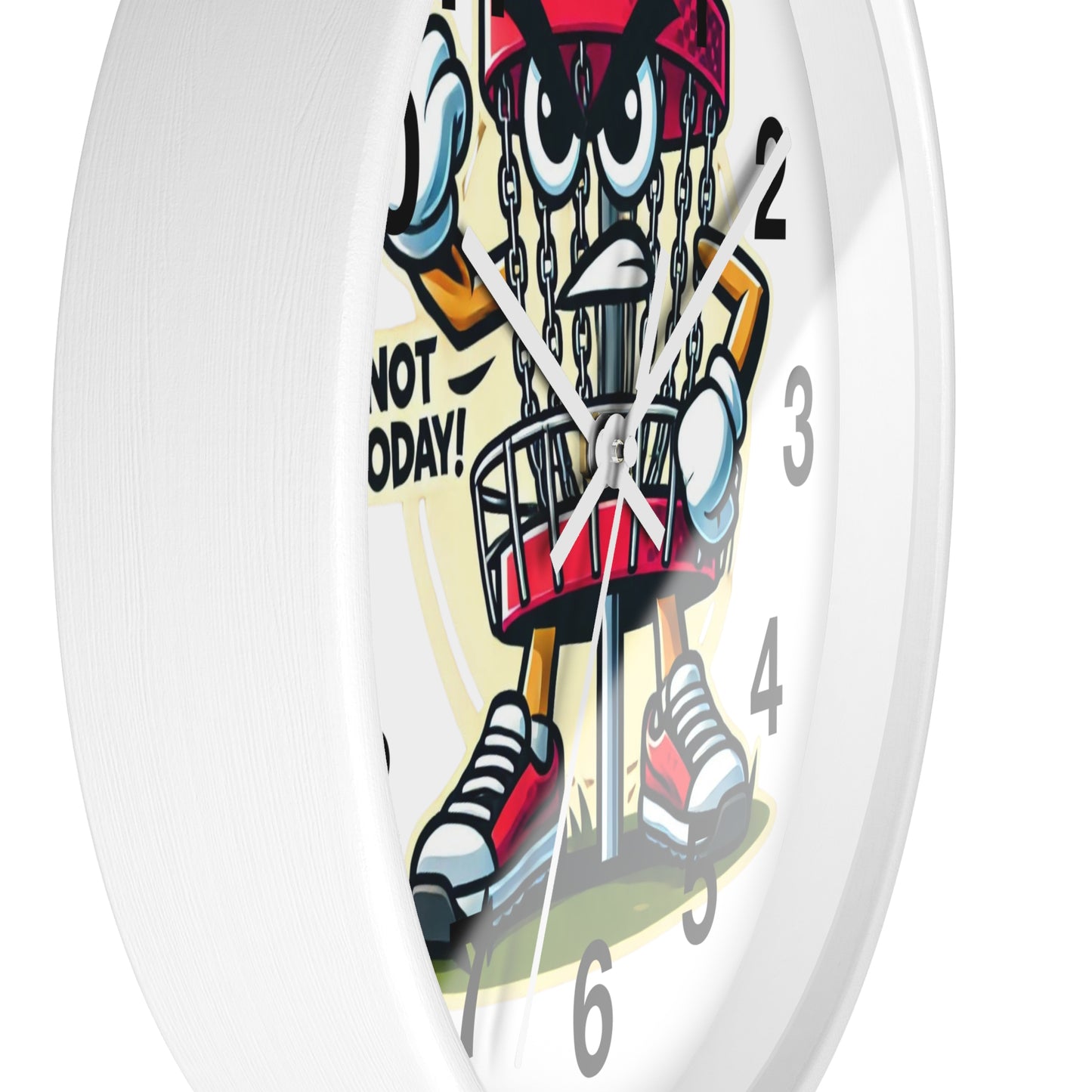 Disc Golf Wall Clock