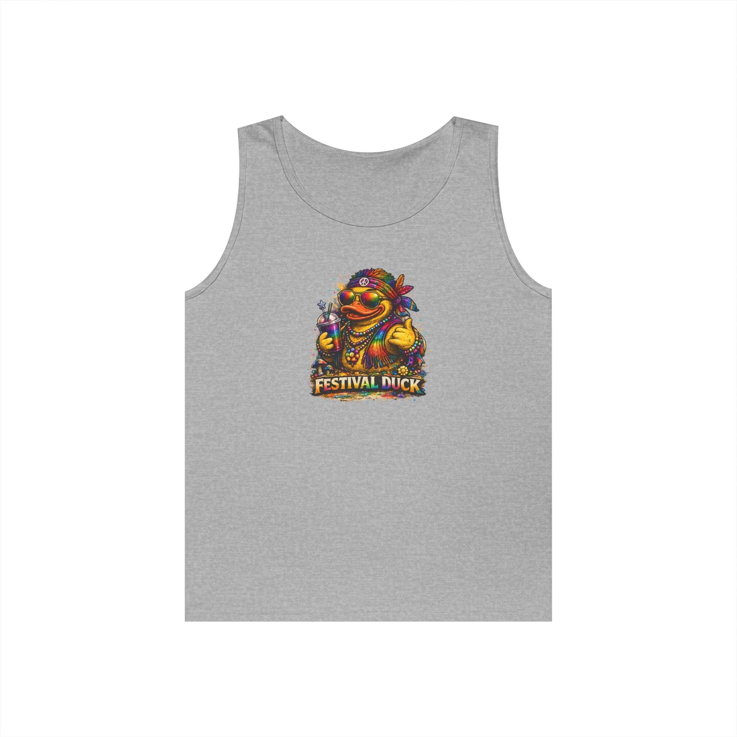 Festival Duck Tank Top — Vintage Urban Rubber Duck Tee