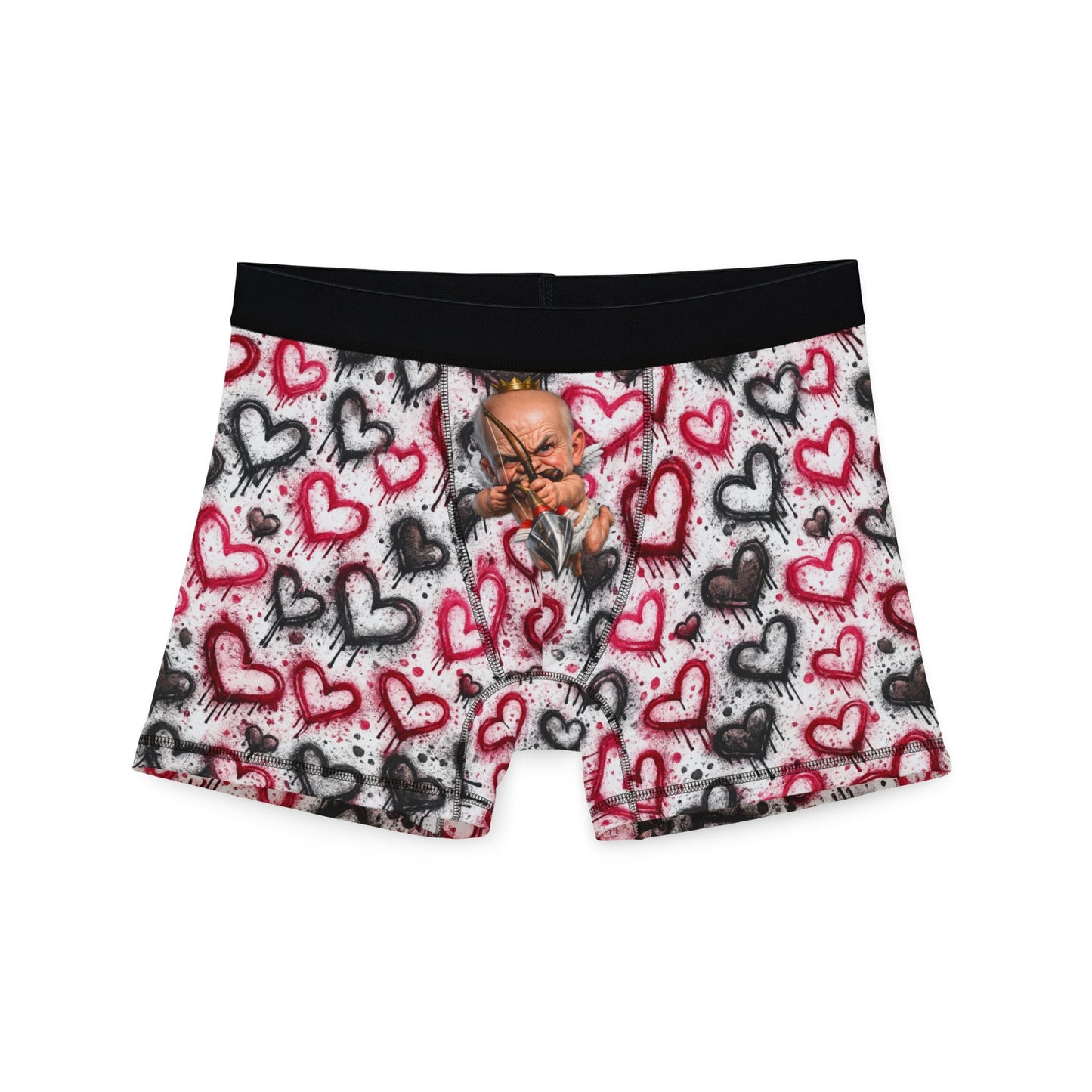 Cupid's Arrow Men's Boxers — Valentine's Day Cupid Arrow Boxer Briefs