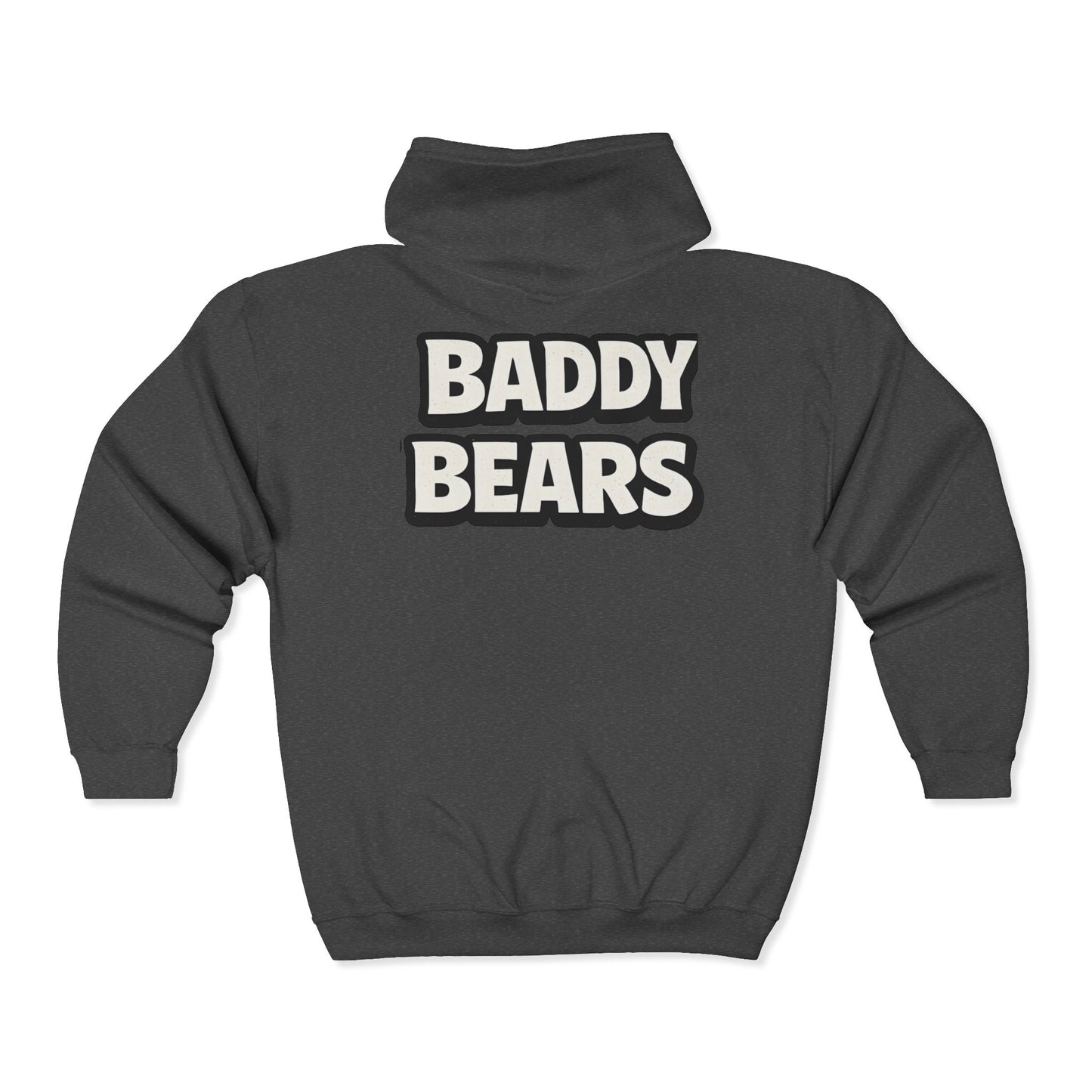 Baddy Bears Face Off Zip Hoodie