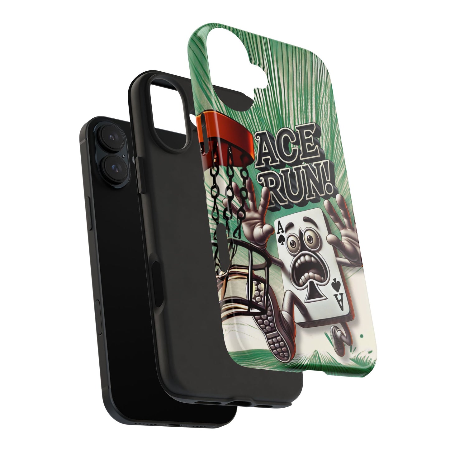 Ace Run! Disc Golf Tough Phone Case