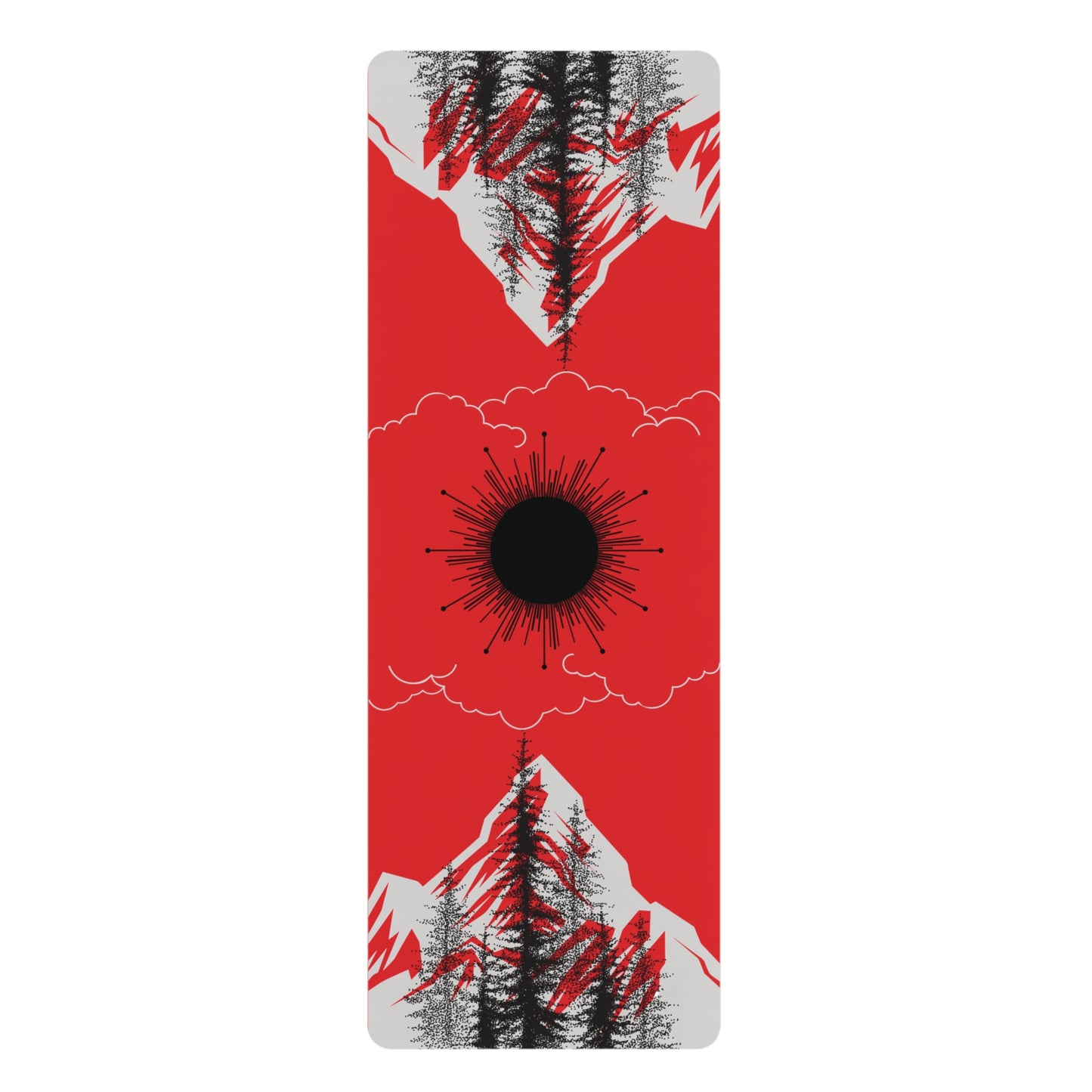 Mountain Zen Rubber Yoga Mat