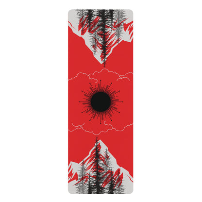 Mountain Zen Rubber Yoga Mat