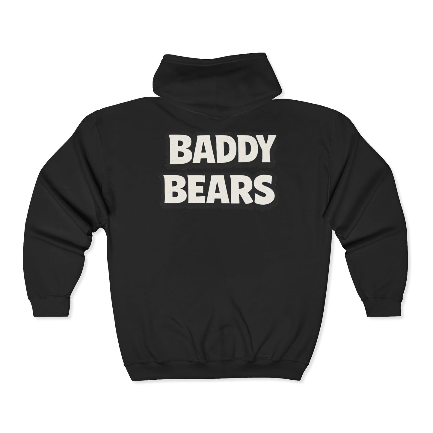 Baddy Bears Face Off Zip Hoodie