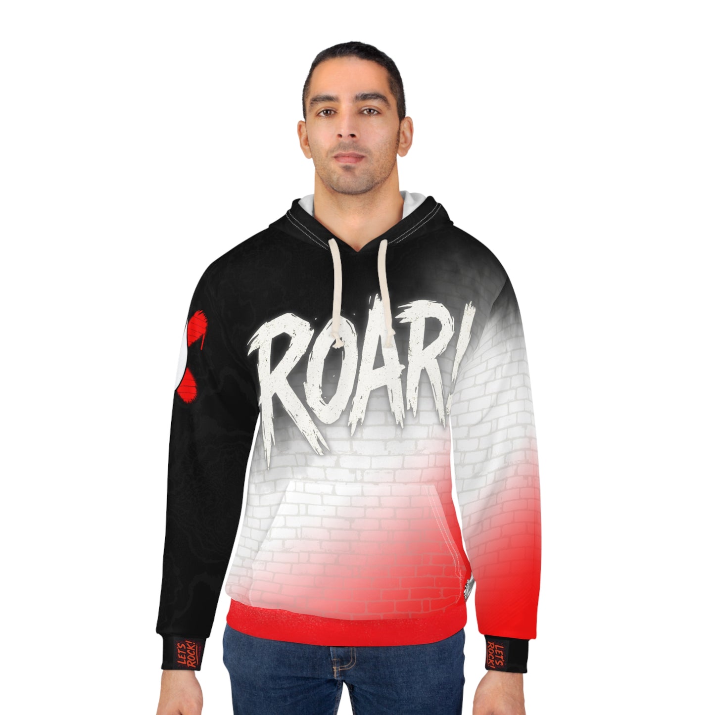 Rock Bear ROARS Hoodie - Karaoke Singing Pullover