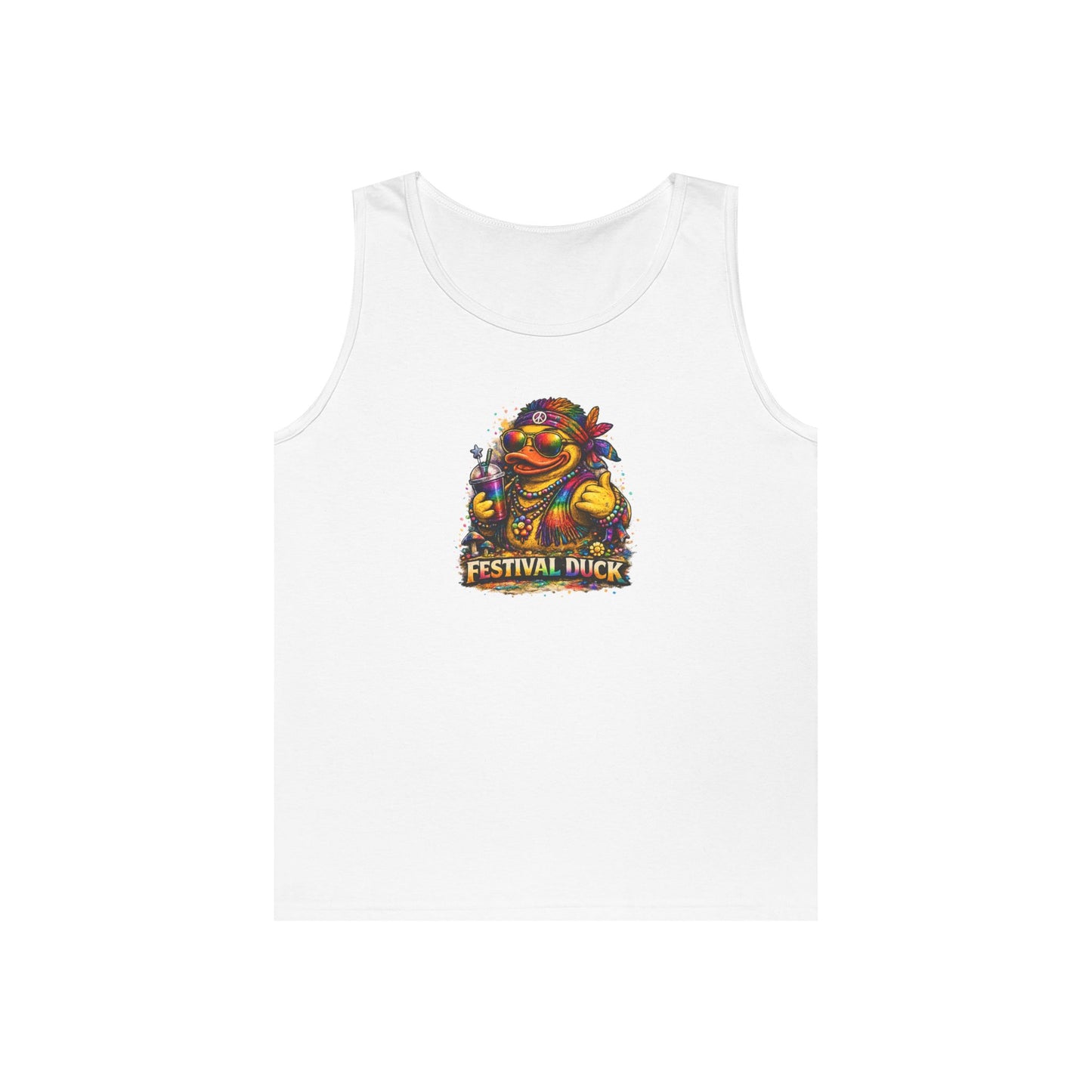 Festival Duck Tank Top — Vintage Urban Rubber Duck Tee