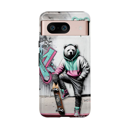 Chill Skate Baddy Bears Tough Phone Case (Google Pixel)