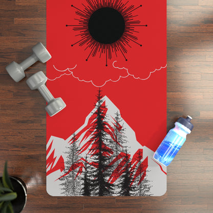 Mountain Zen Rubber Yoga Mat