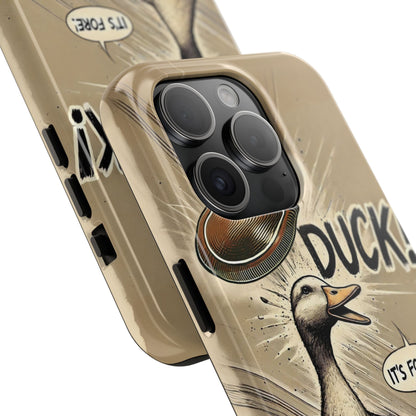 Duck Duck Disc -  Disc Golf Tough Phone Case