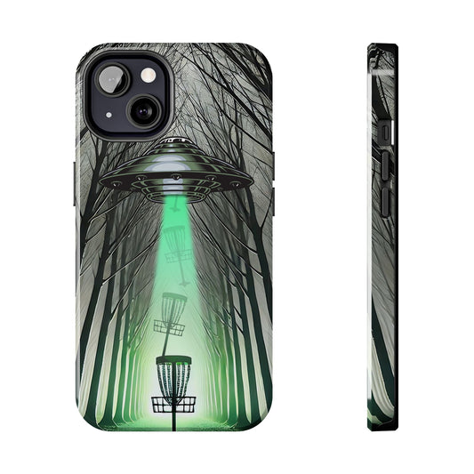 Beam Me Up Disc Golf Tough Phone Case