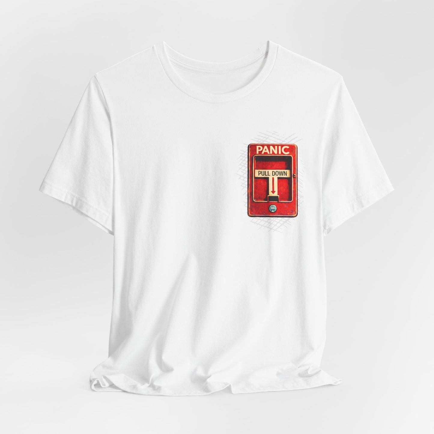 Panic the Clown White Ink Creates T-shirt