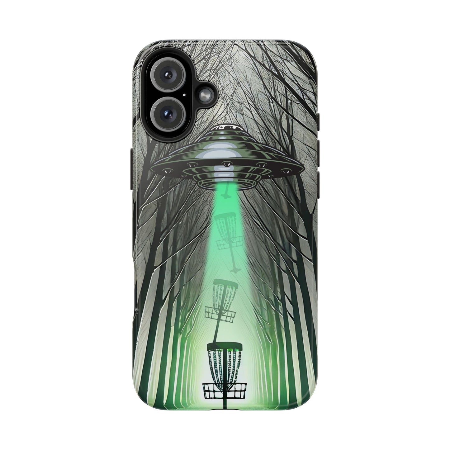 Beam Me Up Disc Golf Tough Phone Case
