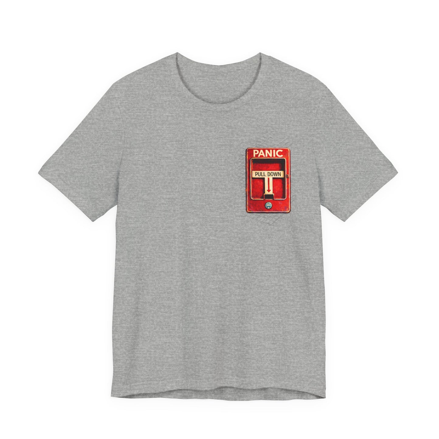Panic the Clown White Ink Creates T-shirt