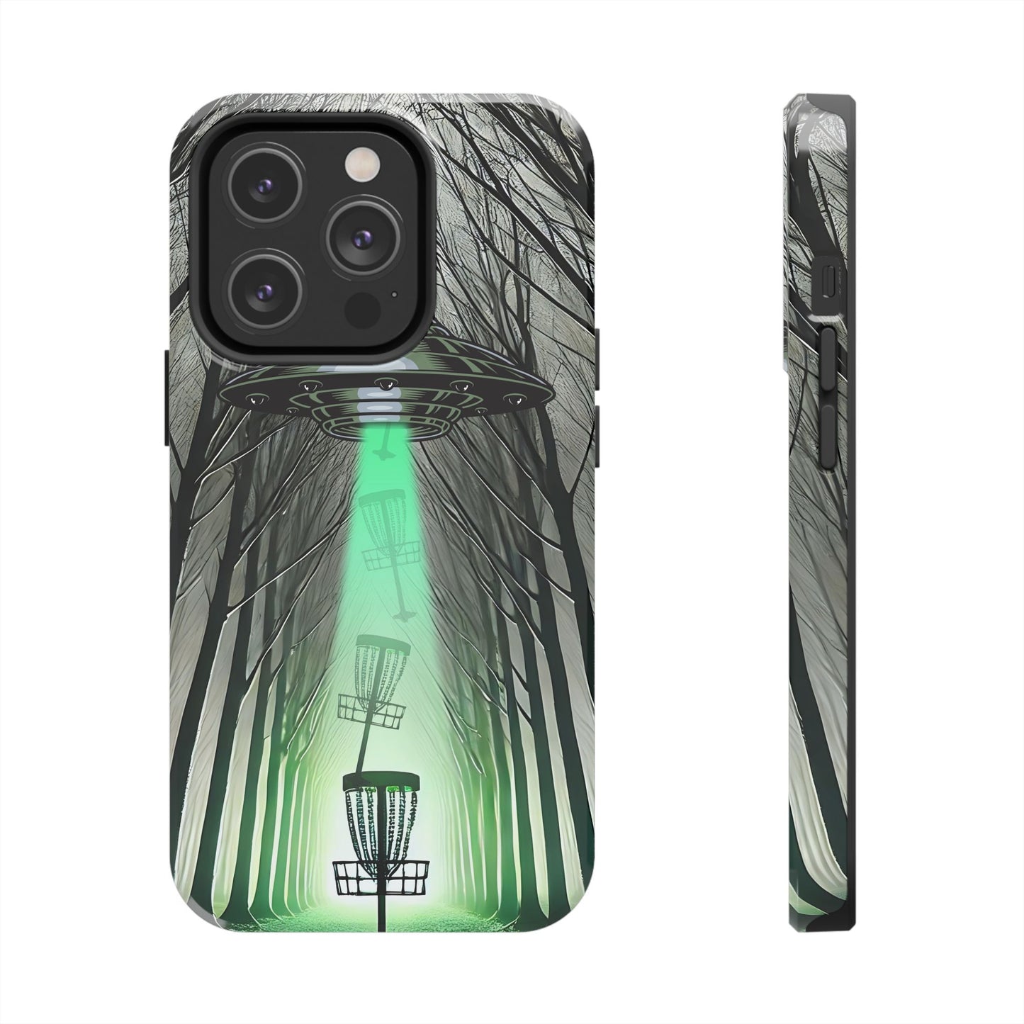 Beam Me Up Disc Golf Tough Phone Case