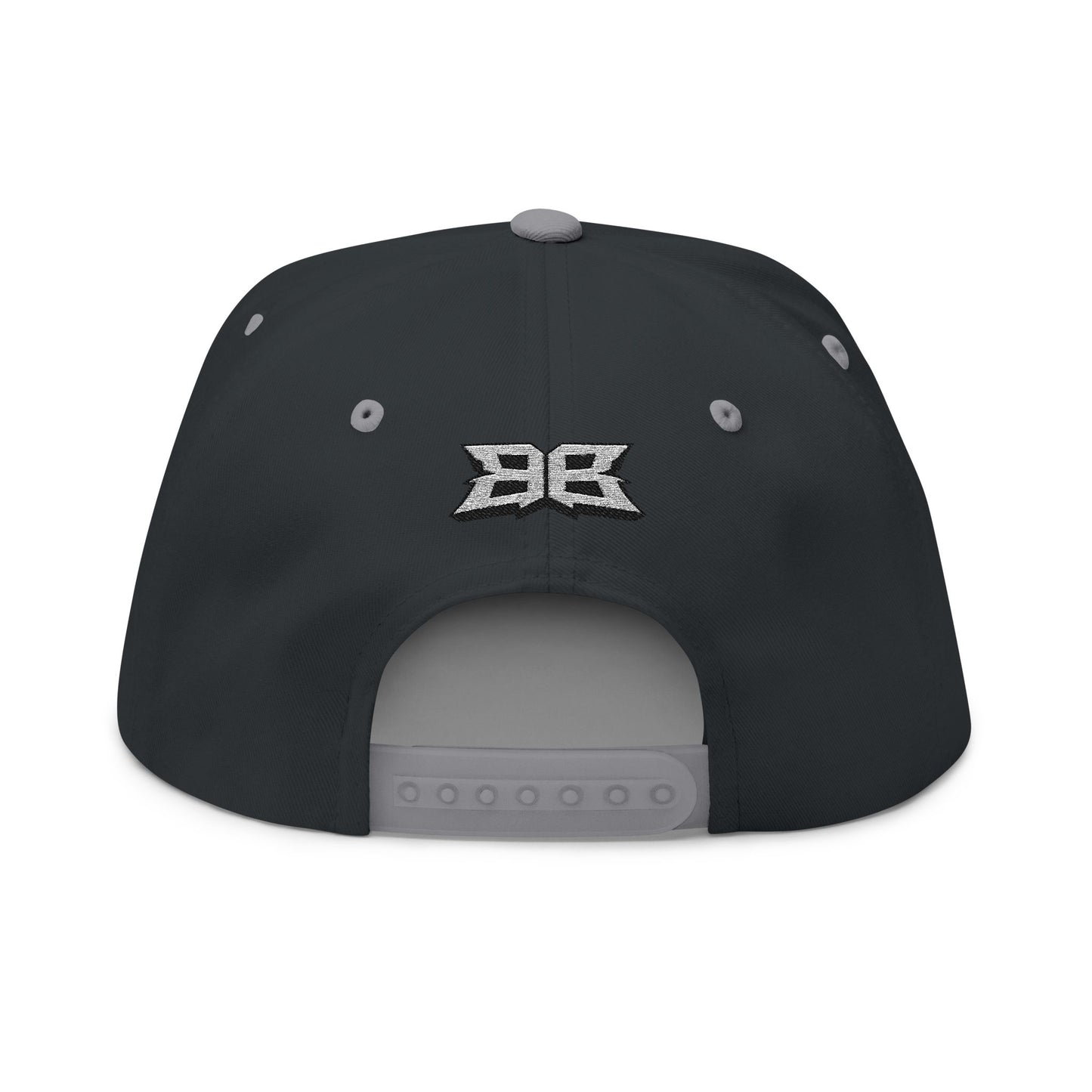 The Maker (White) Flat Bill Hat (snapback)