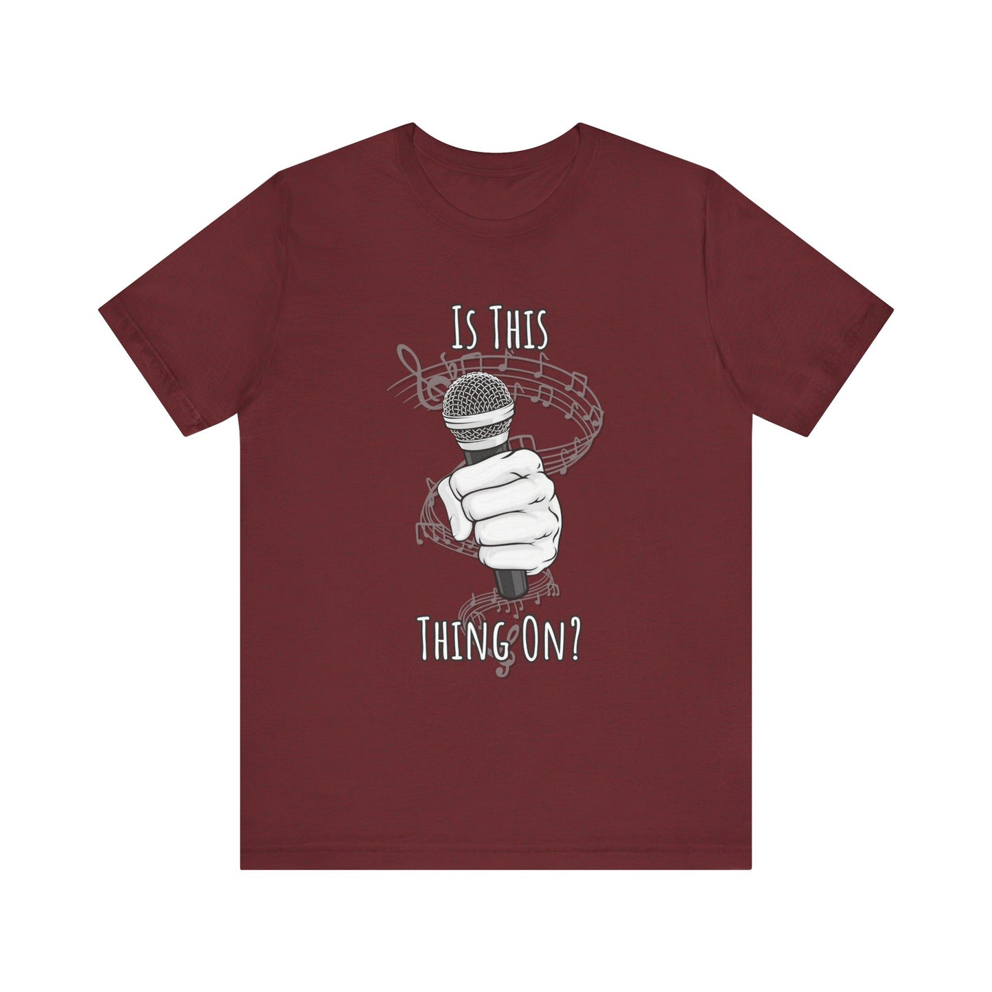 Is This Thing On? Karaoke T-Shirt 🎤