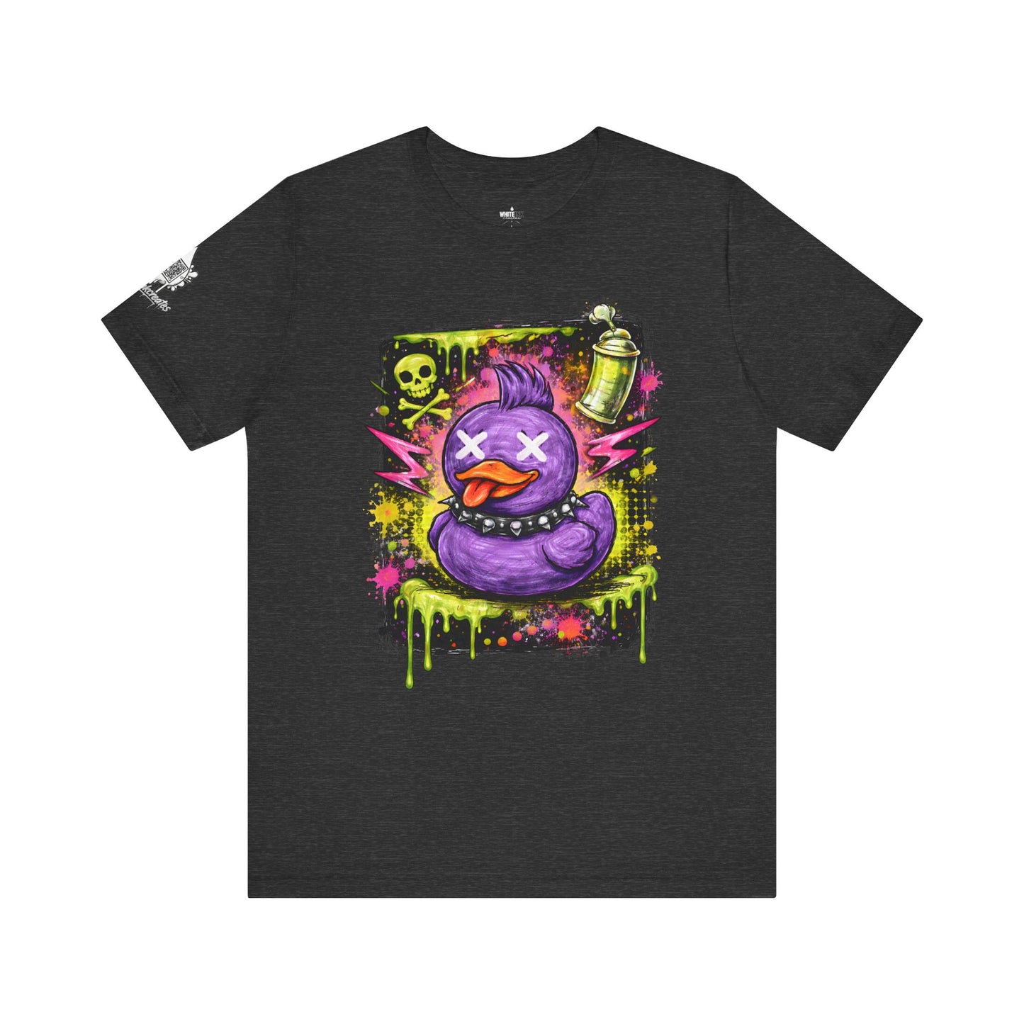 Pond Scum Duck WhiteInk Creates T-shirt