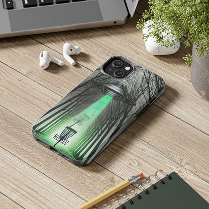 Beam Me Up Disc Golf Tough Phone Case