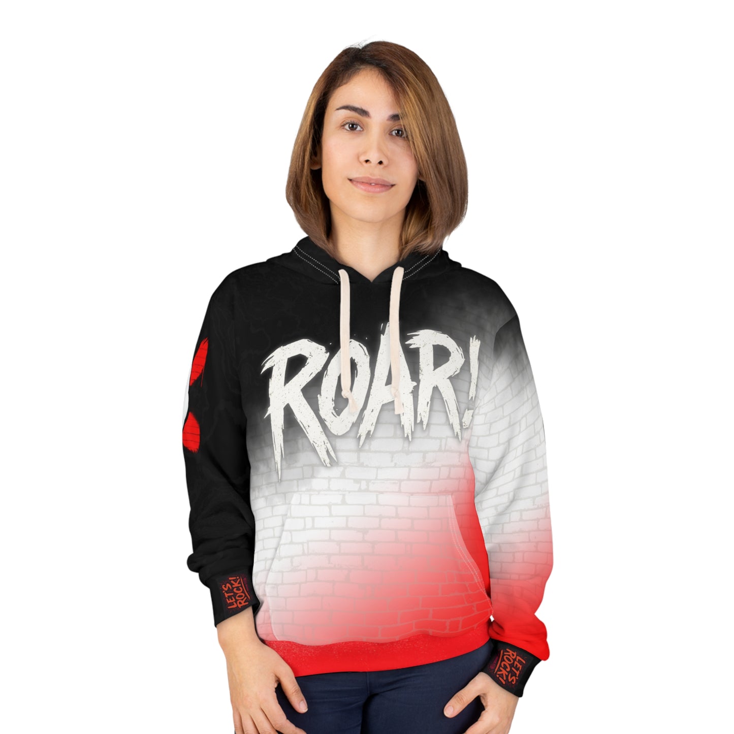 Rock Bear ROARS Hoodie - Karaoke Singing Pullover