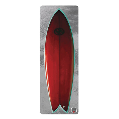 Surf's Up Rubber Yoga Mat