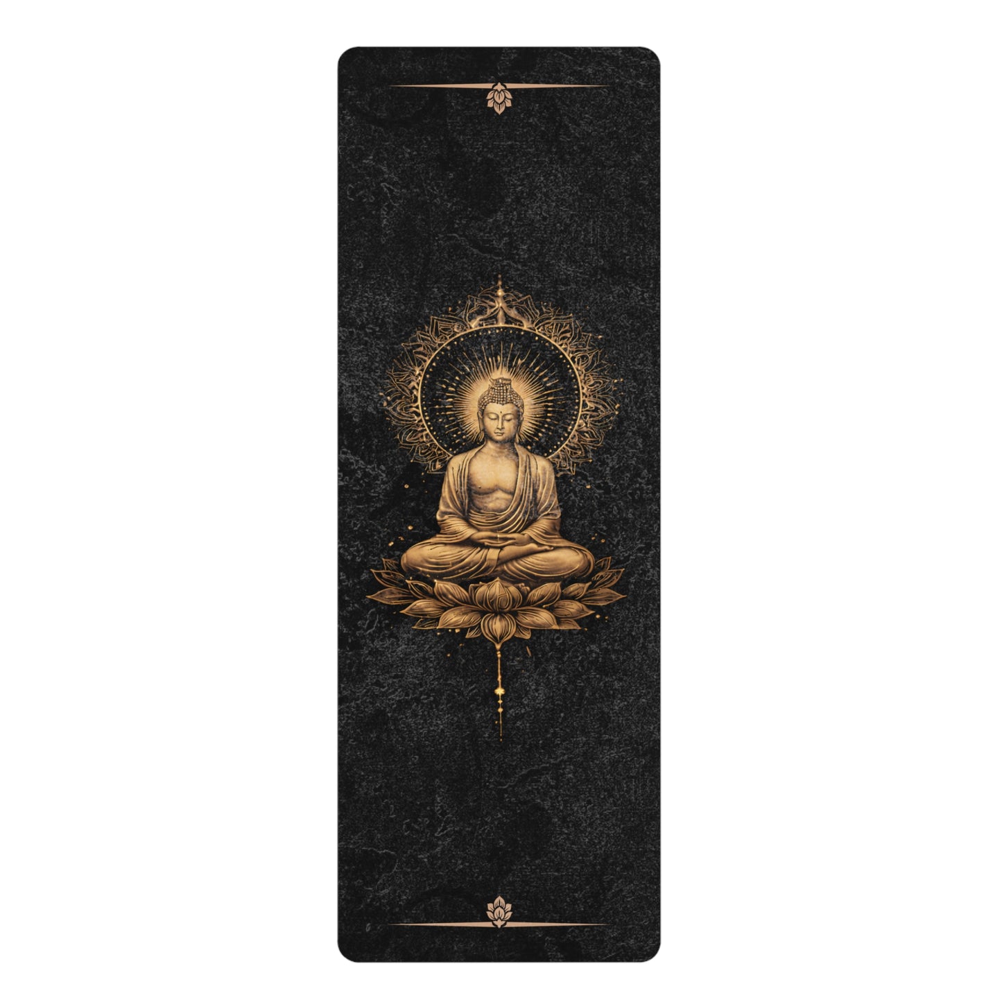 Golden Stillness Yoga Mat - Zen Collection