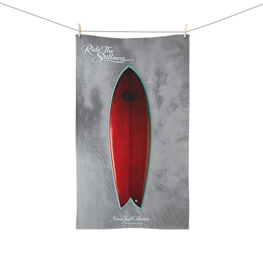 Red Fish Surfboard Activity Towel - NamaSurf Collection