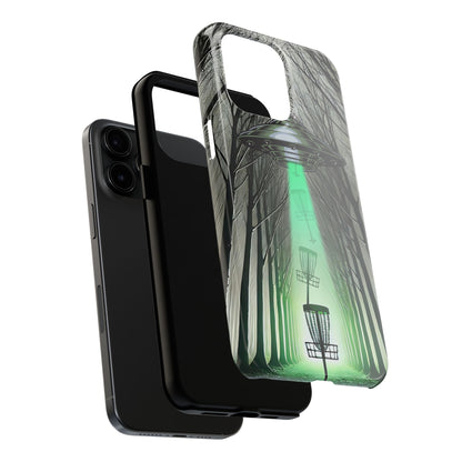 Beam Me Up Disc Golf Tough Phone Case