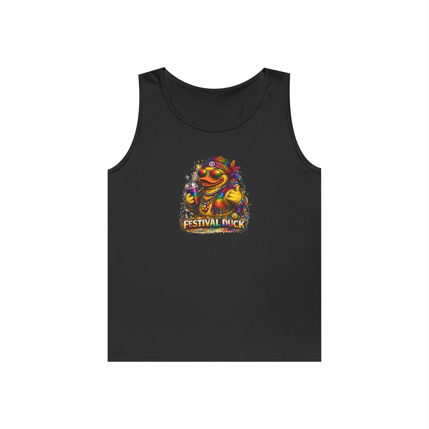 Festival Duck Tank Top — Vintage Urban Rubber Duck Tee