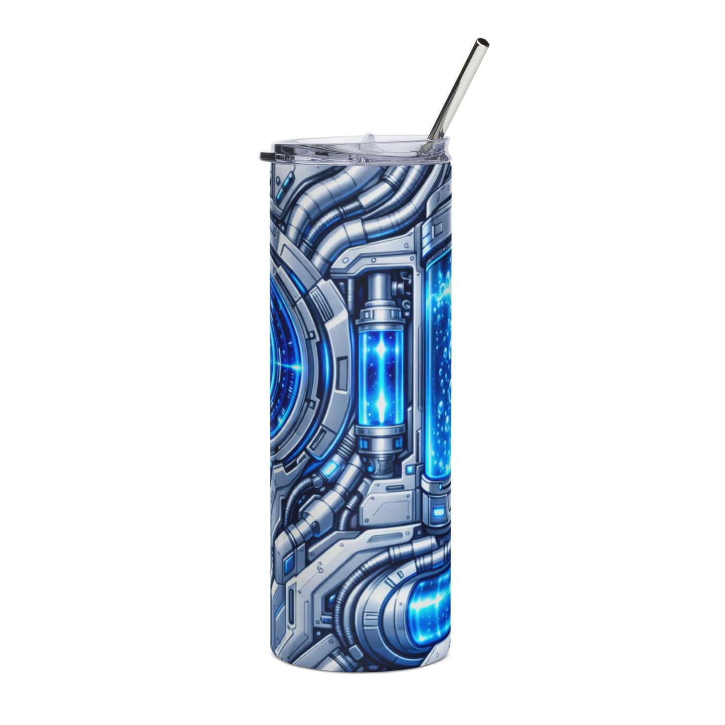 Blue Alien Fuel Cell Hot/Cold Drink Tumbler, 20oz