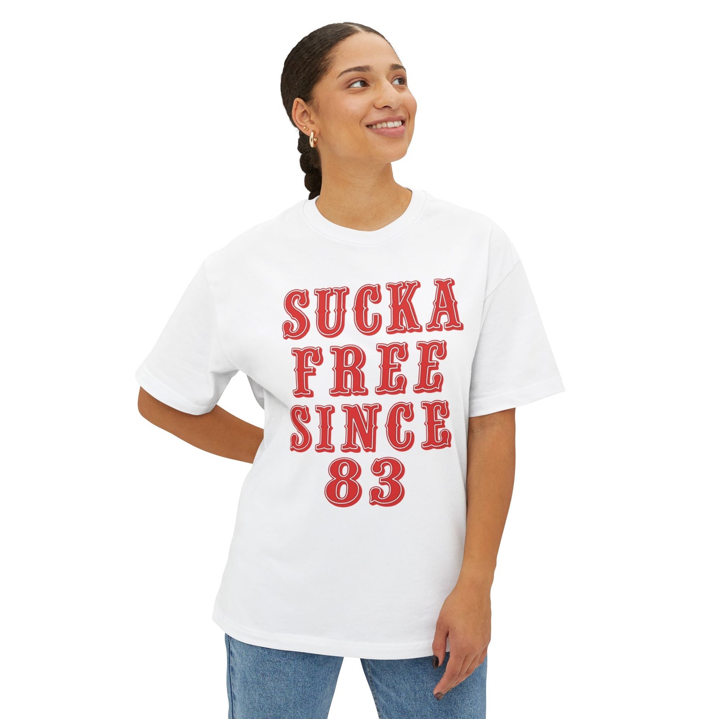 Sucka Free Since '83 Niner Fan Tee