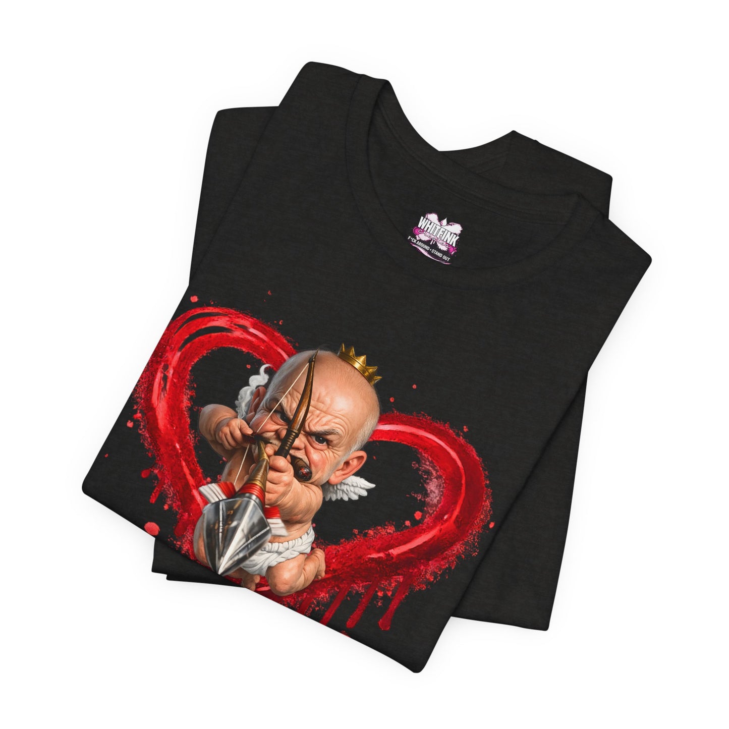 Cupid's Arrow T-Shirt — Valentine's Day Romantic Graphic Tee